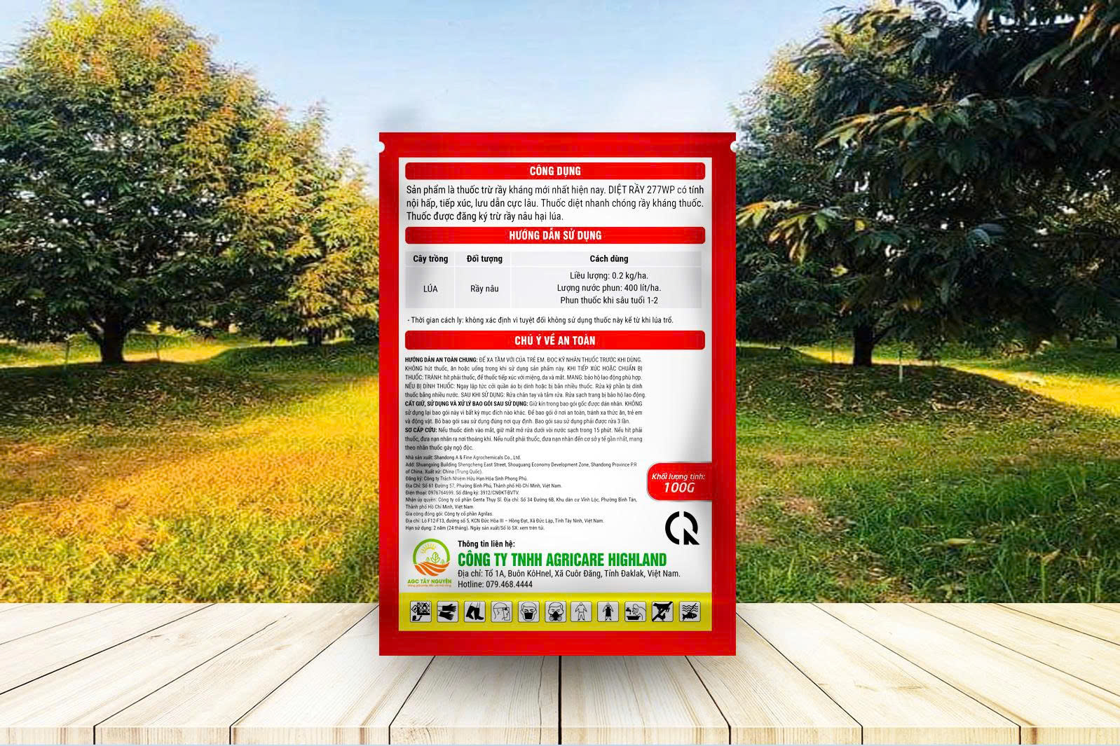 DIỆT RẦY 277WP 100gr DIỆT RẦY 277WP 100gr